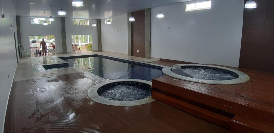 Aparthotel Flat No Cavalinho Branco Águas de Lindóia Exterior foto
